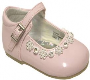 Girls Shoes w/ Sequence and Flower